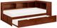 Homelegance® Rowe Dark Cherry Youth Twin Bookcase Corner Platform Bed with Twin Trundle-3