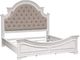Liberty Furniture Magnolia Manor 5-Piece Antique White/Gray/Weathered Bark King Bedroom Set-2