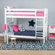 M3 Furniture White Twin/Twin Bunk Bed-0