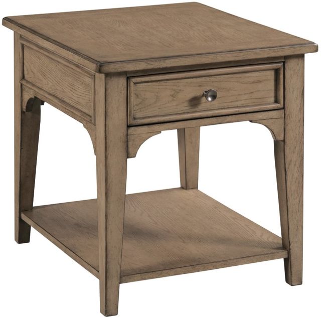 Hammary® Carmine Beatrix Latte Drawer End Table-0
