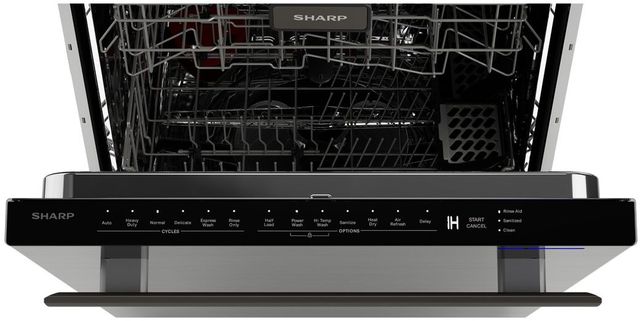 Sharp® 5 Piece Stainless Steel Kitchen Appliance Package-9