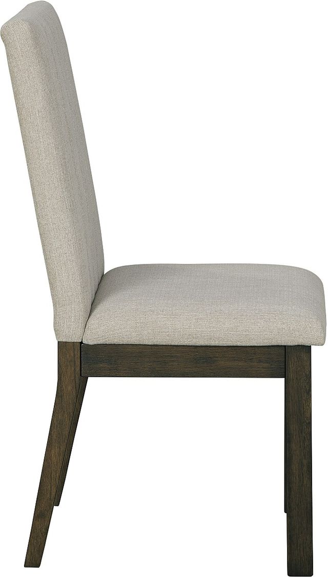 Millennium® by Ashley®  Dellbeck Brown Upholstered Dining Side Chair-2