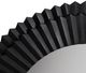 Sagebrook Home Tribeca Black Carved Mirror-5