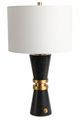 Sagebrook Home Elgon Black/White Table Lamp-0