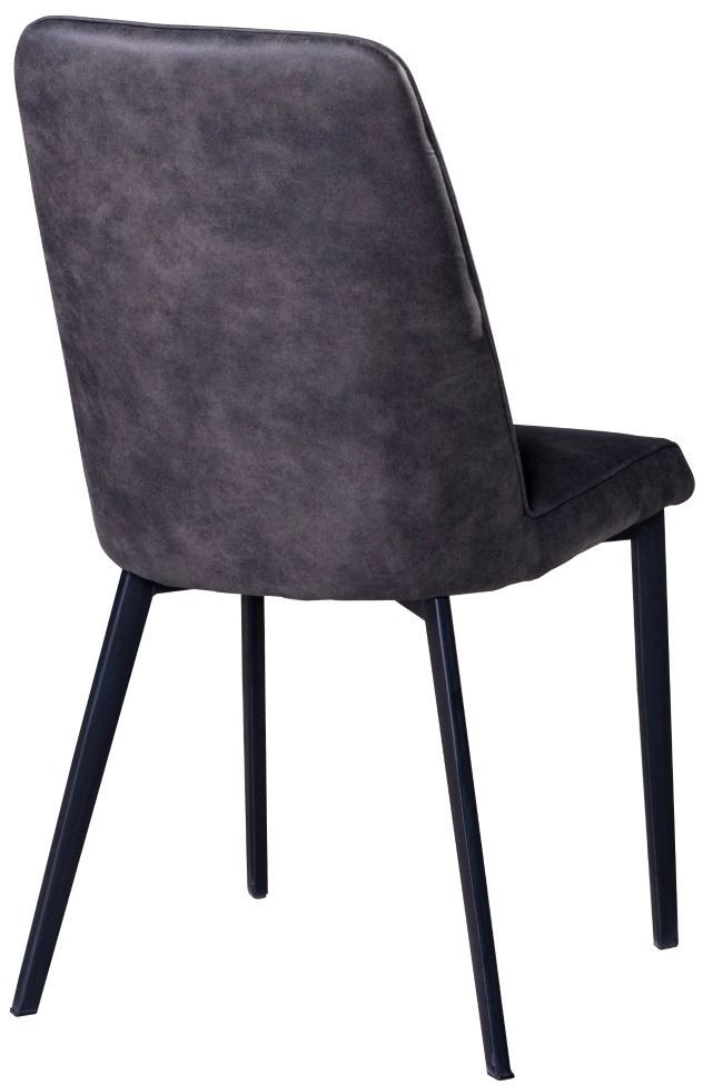 Mazin Furniture Arabica Black/Gray Side Chair-2