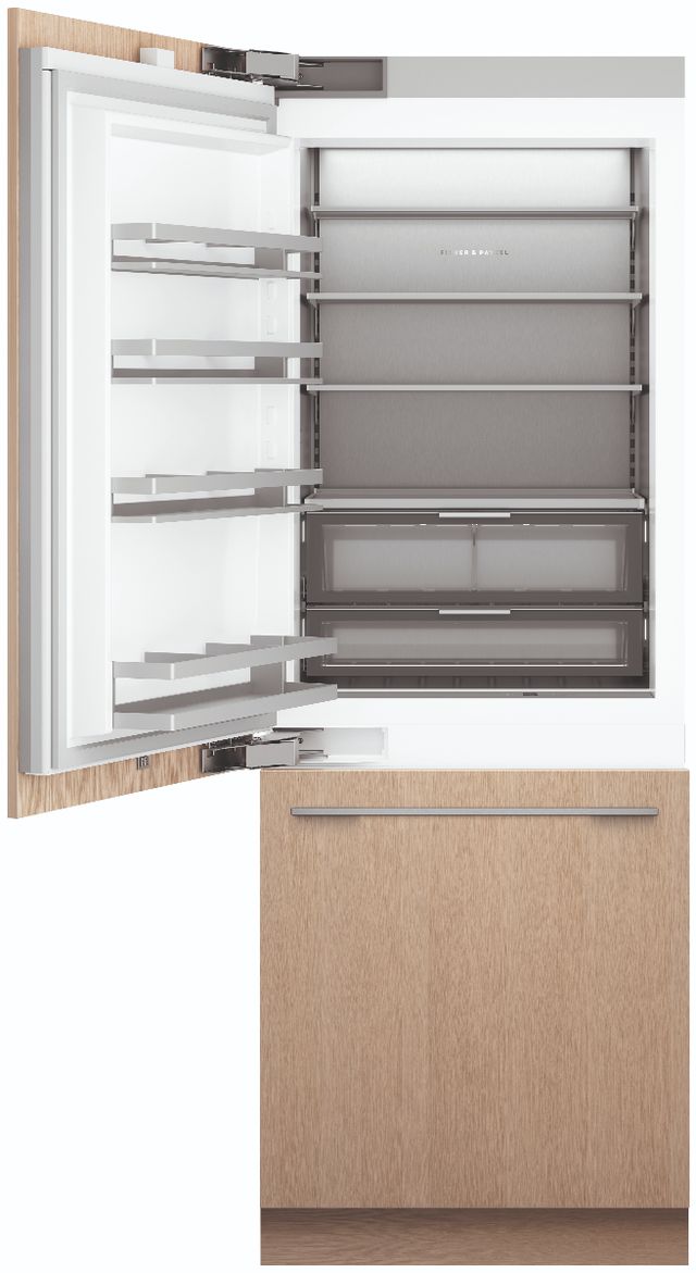 Fisher & Paykel Series 11 30 in. 15.9 Cu. Ft. Panel Ready Built-In Bottom Freezer Refrigerator -2