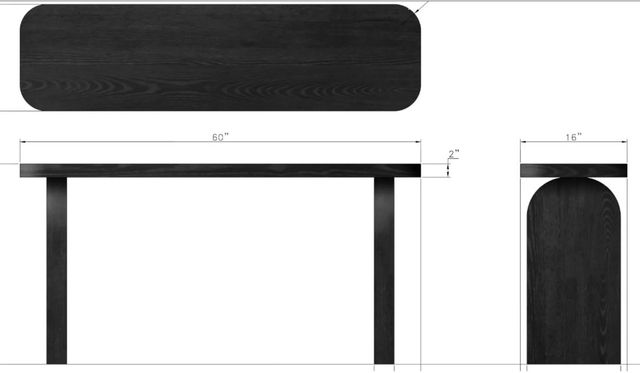 Modus Furniture Elora Jet Console Table-2