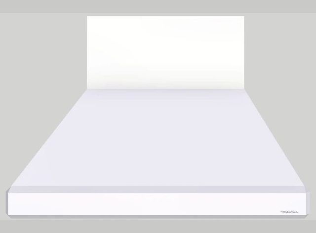 Vent-A-Hood® 48" White Wall Hood-0