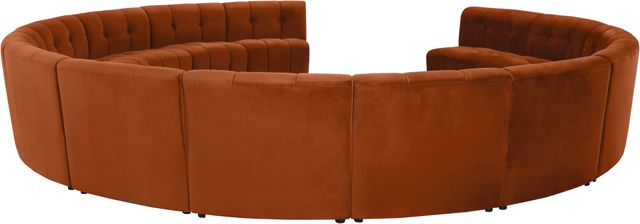 Meridian Furniture Limitless 14-Piece Cognac Modular Sectional-2