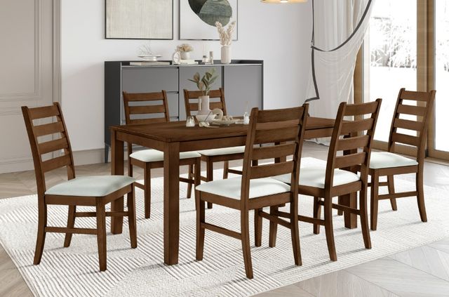 New Classic® Home Furnishings Pascal 7-Piece Walnut Dining Set-1