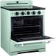 Unique Appliances Classic Retro 30" Summer Mint Green Slide-In Induction Range-4