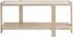 Universal Explore Home™ Modern White Console Table with Desert Base-1