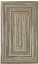 Capel Rugs Bear Creek Misty Blue 3' x 5' Concentric Rectangle Rug-0
