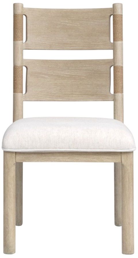 Magnussen Home® Sunset Cove Sanibel Brown Upholstered Seat Side Chair-2