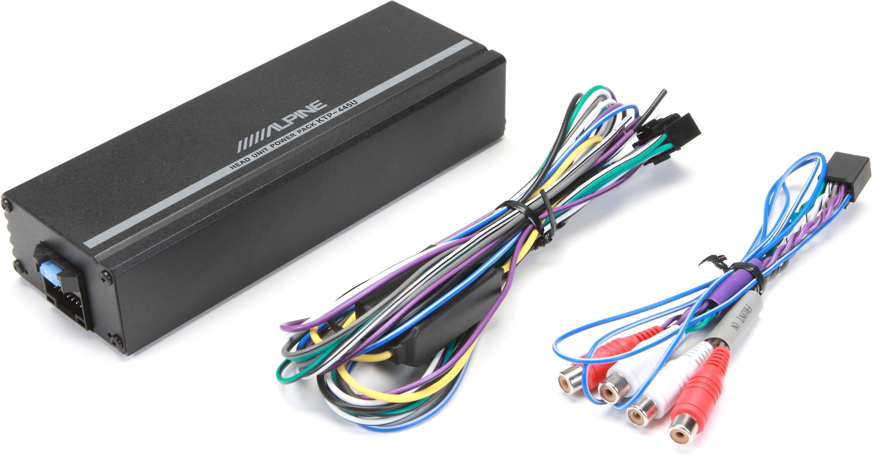 ALPINE 4チャンネルパワーアンプ　KTP–445UJ Amazon.co.jp: アルパイン(ALPINE) デジタルパワーアンプ
