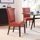 New Pacific Direct Milton Pumpkin Bonded Leather Chair-4
