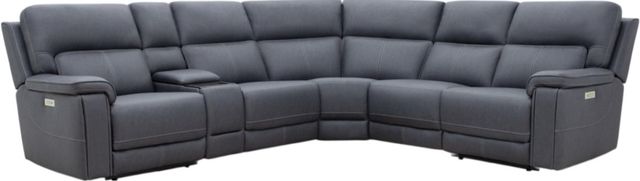 Moto Motion Mapleton Jumbo Slate 6-Piece Power Reclining Sectional-0