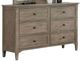 Furniture of America® Vevey Wire-Brushed Warm Gray Dresser-0