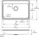 Elkay Lustertone® Classic Lustrous Satin 31" x 22" x 5" 1-Hole Single Bowl Drop-In ADA Sink-1