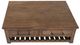 International Furniture Direct Walnut Brown 50" Cocktail Table-2