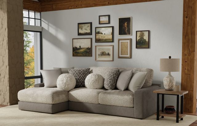 Jackson Furniture Canyon 2-Piece Fawn/Umber Left-Arm Facing Sectional-1