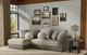 Jackson Furniture Canyon 2-Piece Fawn/Umber Left-Arm Facing Sectional-2