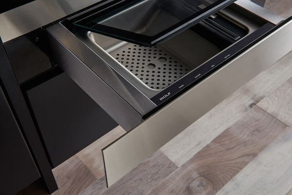 Wolf® 24" Stainless Steel Vacuum Seal Drawer-3