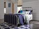 Signature Design by Ashley® Nashburg Silver Full Metal Bed-1