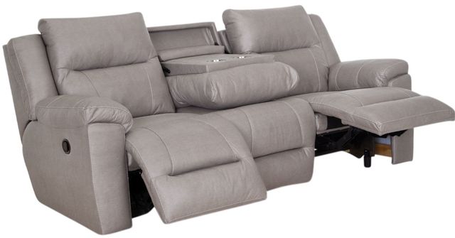 Franklin™ Ransom Astrid Stone Manual Reclining Sofa-1
