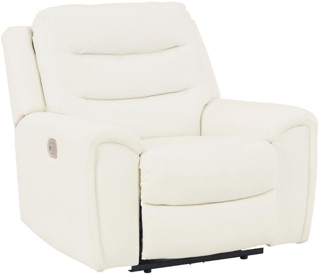 Signature Design by Ashley® Warlin 3-Piece White Power Reclining Living Room Set-3