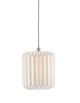 Currey & Company Dove Painted Silver/White 1-Light Multi-Drop Pendant-0