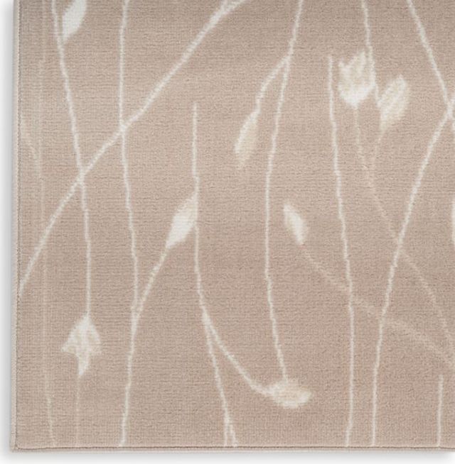 Nourison Home™ Grafix Beige 5'x7' Area Rug-1