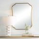 Uttermost® Athena Brushed Brass Mirror-1