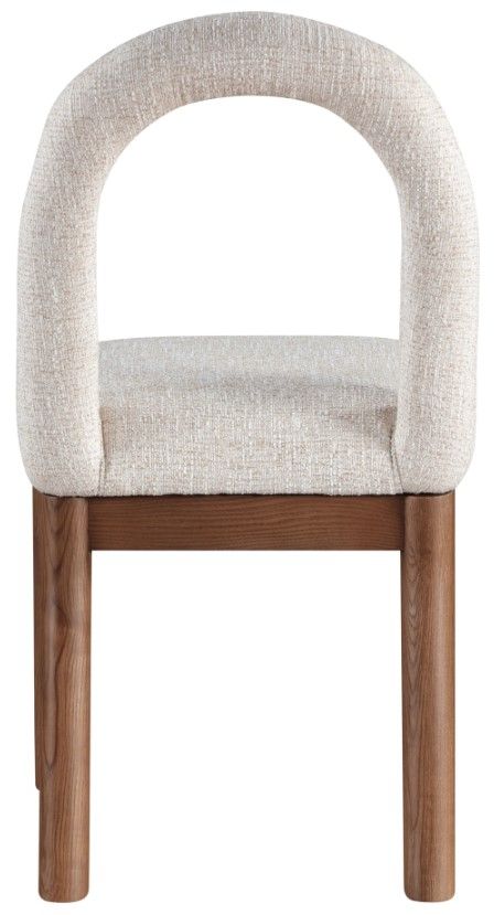 Meridian Furniture Conrad Beige/Brown Upholstered Dining Chair-3