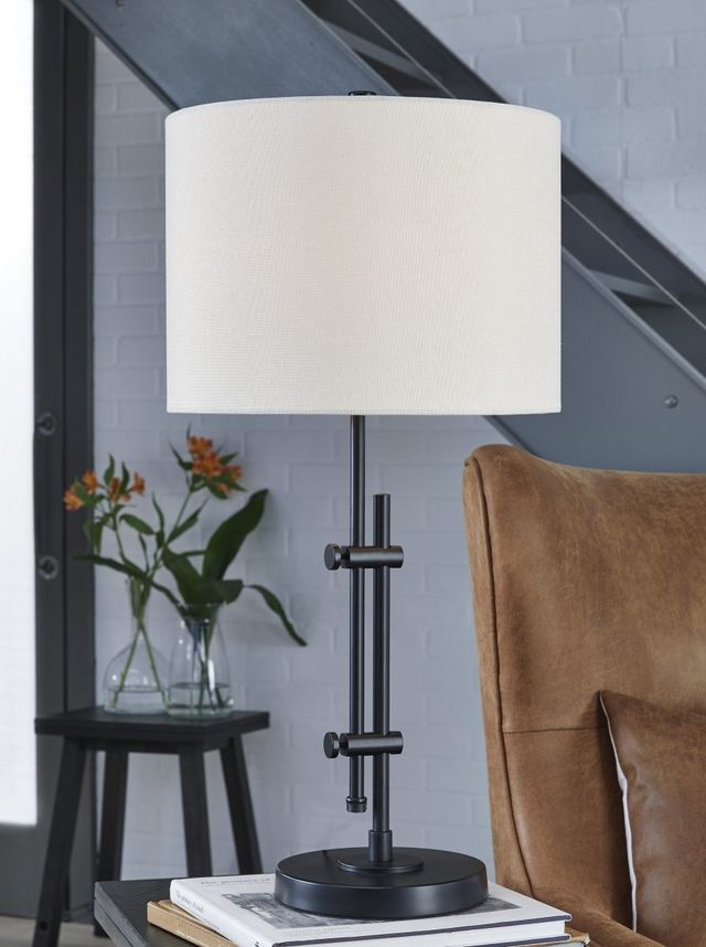 Signature Design by Ashley® Baronvale 2-Piece Black Table Lamp Set-3
