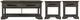 Elements International Park Ridge 3-Piece Charcoal Occasional Table Set-0