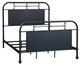 Liberty Furniture Vintage Navy Youth Full Metal Rod Bed-0