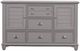 New Classic® Home Furnishings Jamestown Gray Dresser and Mirror Set-2
