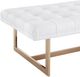 TOV Furniture Oppland White Bench-4
