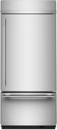KitchenAid® 36” 20.9 Cu. Ft. PrintShield™ Stainless Steel Built-In Bottom Freezer Refrigerator with Platinum Interior-0