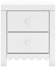 Signature Design by Ashley® Mollviney White Nightstand-1