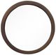 Century® Grand Tour Furniture Clear/Oil Rubbed Bronze Spot Table with White Base-1
