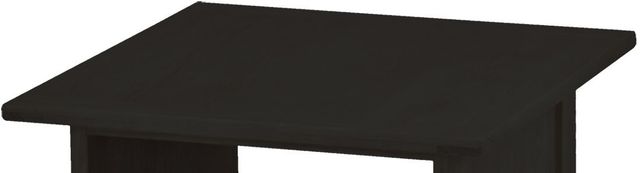 Crate Designs™ Furniture Espresso Square Coffee Table-1