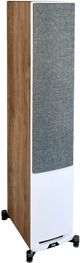 ELAC Uni-Fi Reference White/Oak 5.25" Floorstanding Speaker-2