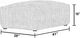 Jackson Furniture Bucktown Parchment Ottoman-4