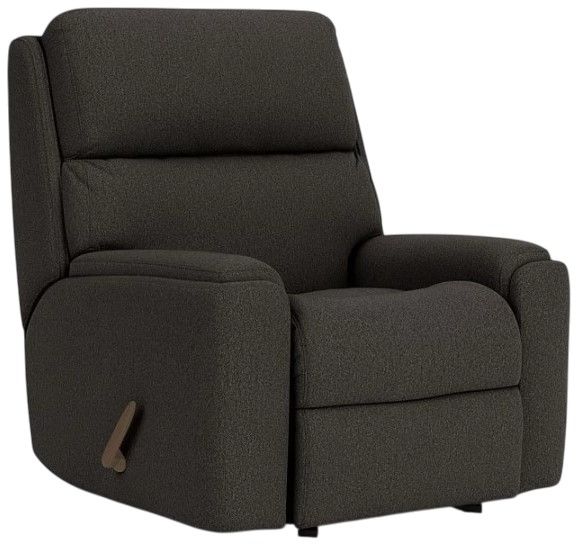 Flexsteel® Rio Gray Pewter Rocking Recliner-0