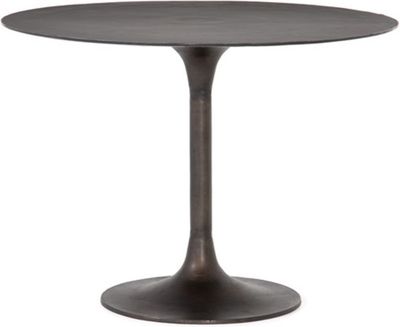 Four Hands Simone Antique Rust Bistro Table Four Hands Simone Antique Rust Bistro Table