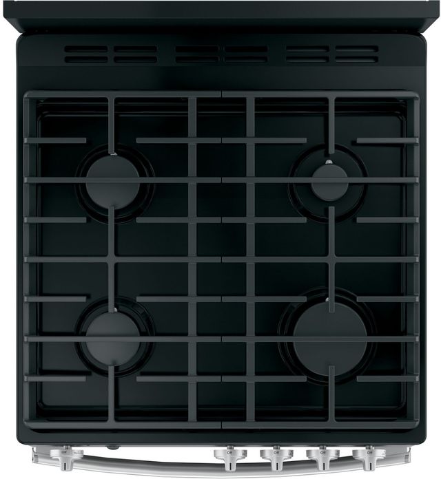 GE® 24" Stainless Steel Freestanding Gas Range-4