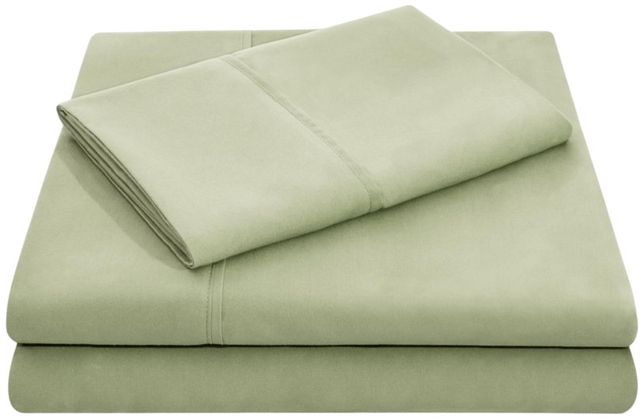 Malouf® Woven™ Fern Brushed Microfiber  Cot Sheet Set-0