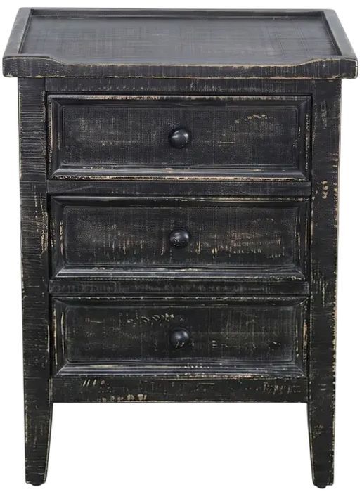 Sunny Designs™ Marina Black Sand End Table-2